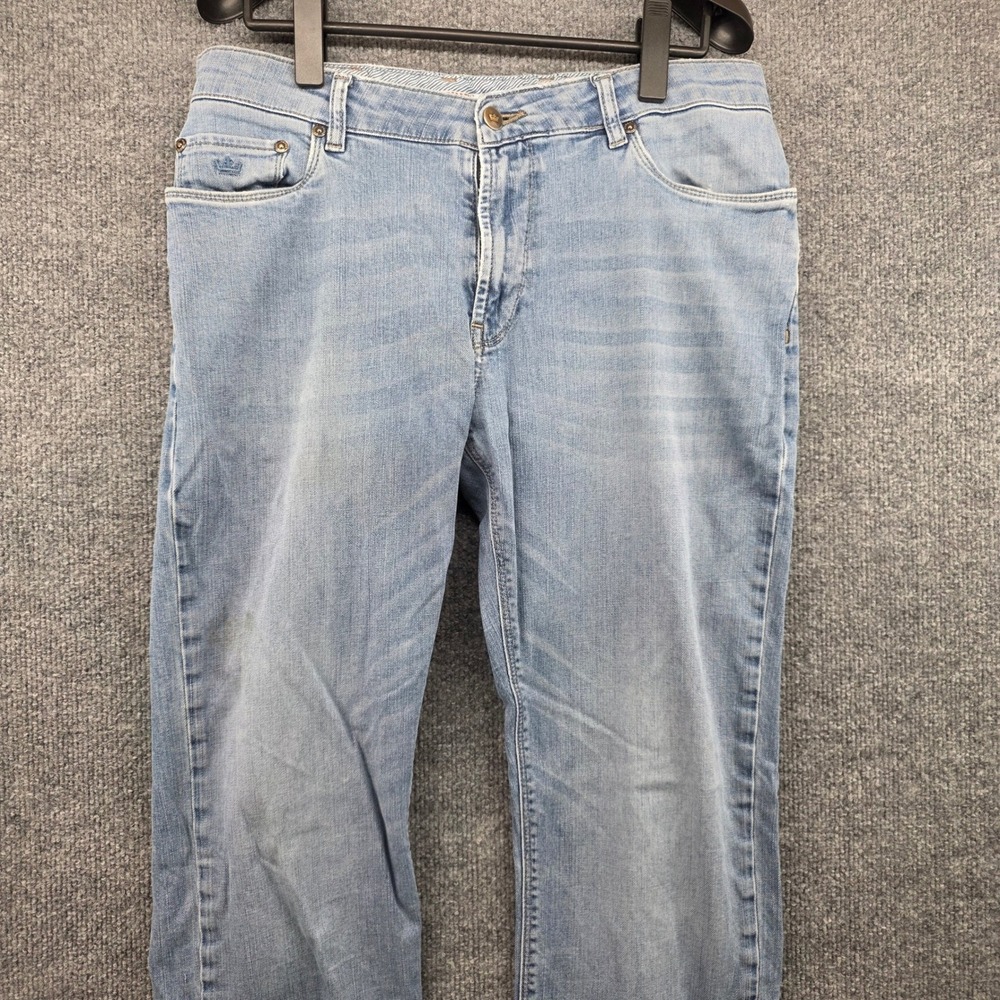 Peter Millar Mens Light Wash Stretch Denim Jeans Blue MS18B94 Size 35